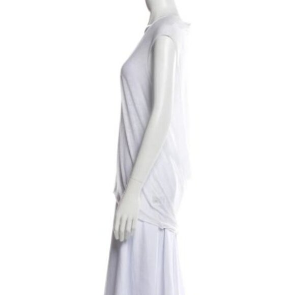 Helmut Lang Cowl Back Tank Top Sleeveless Scoop Neck Lightweight Extra Long - Picture 2 of 6